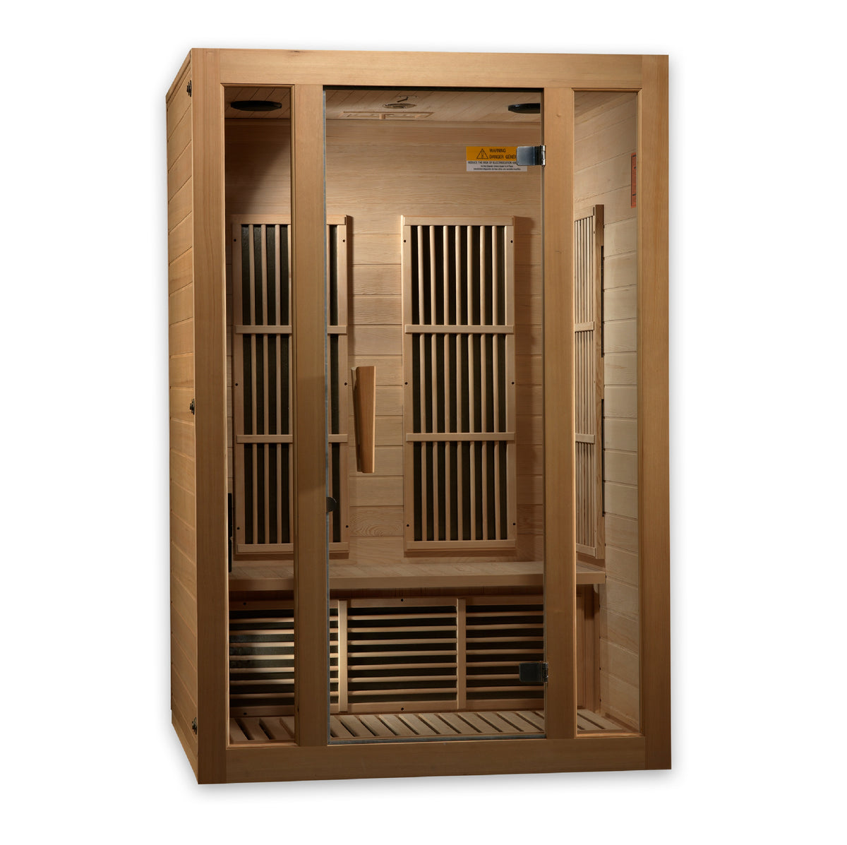 Maxxus Seattle 2-Person Low EMF FAR Infrared Sauna - Pro Plunge