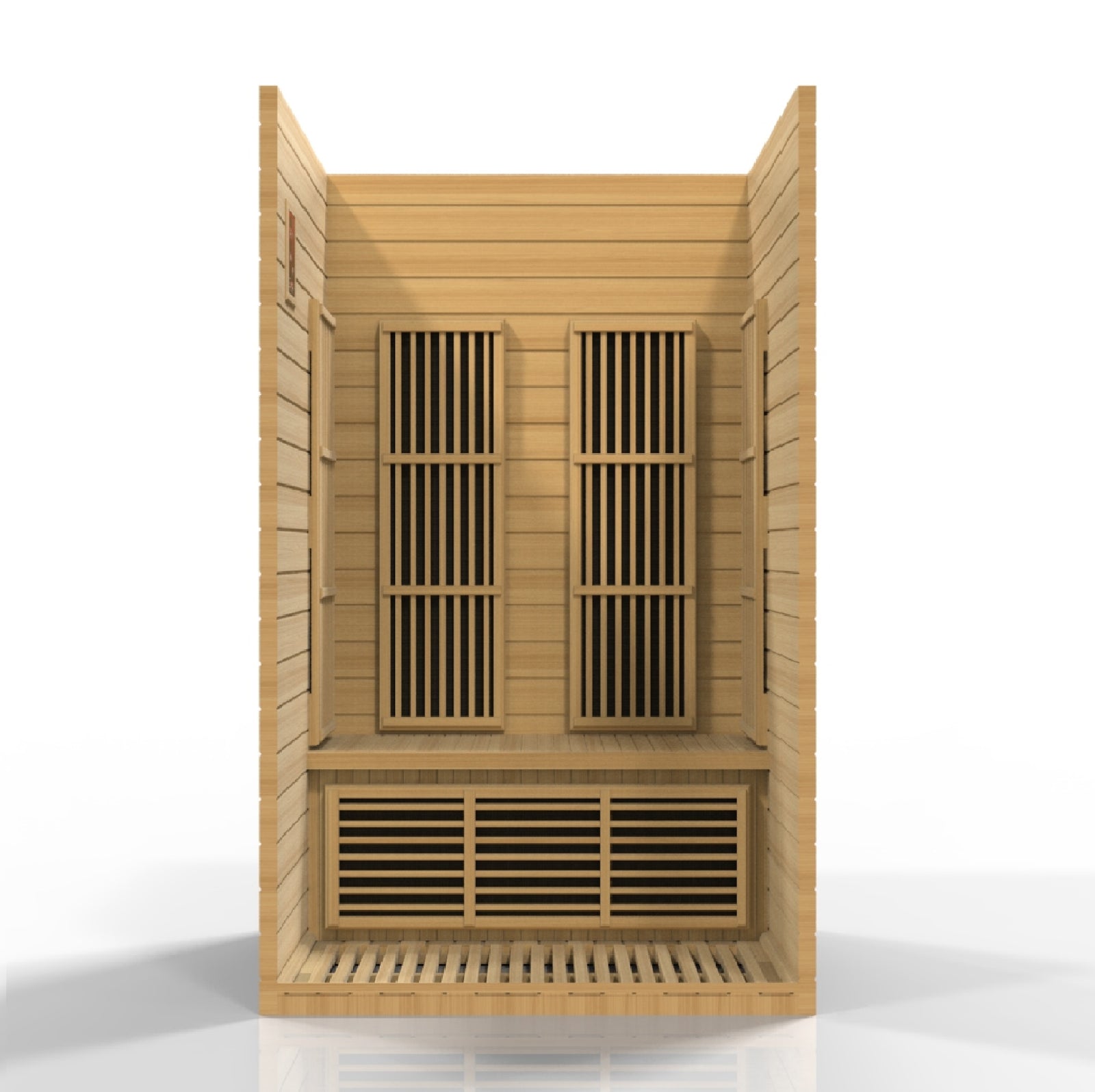 Maxxus Seattle 2-Person Low EMF FAR Infrared Sauna - Pro Plunge