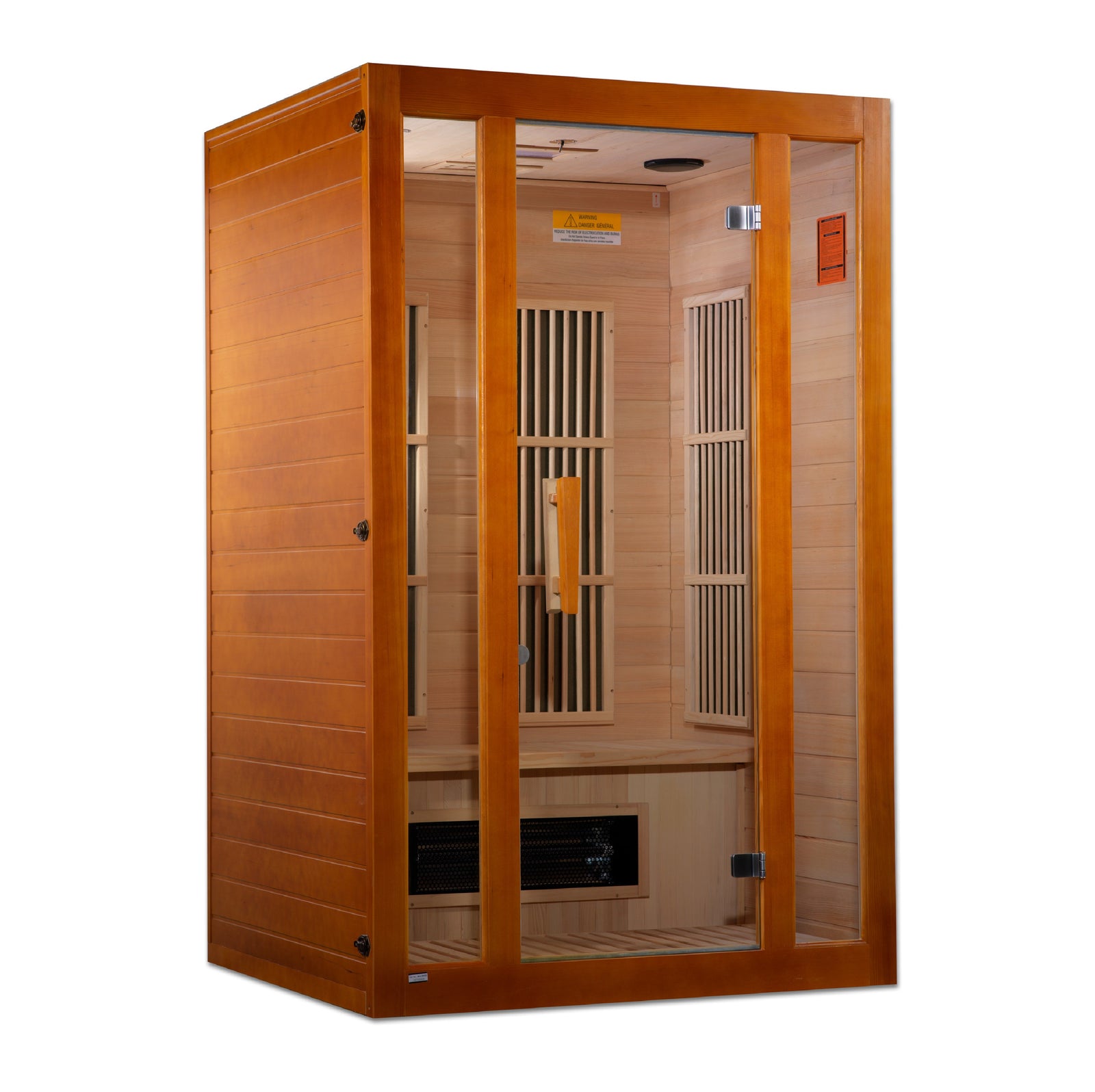 Maxxus Aspen Dual Tech 2 person Low EMF FAR Infrared Sauna - Pro Plunge