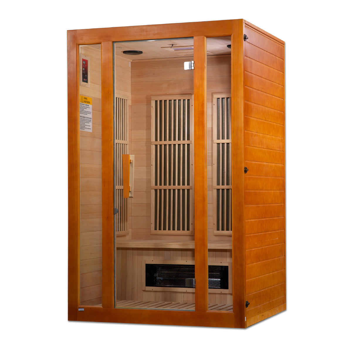 Maxxus Aspen Dual Tech 2 person Low EMF FAR Infrared Sauna - Pro Plunge