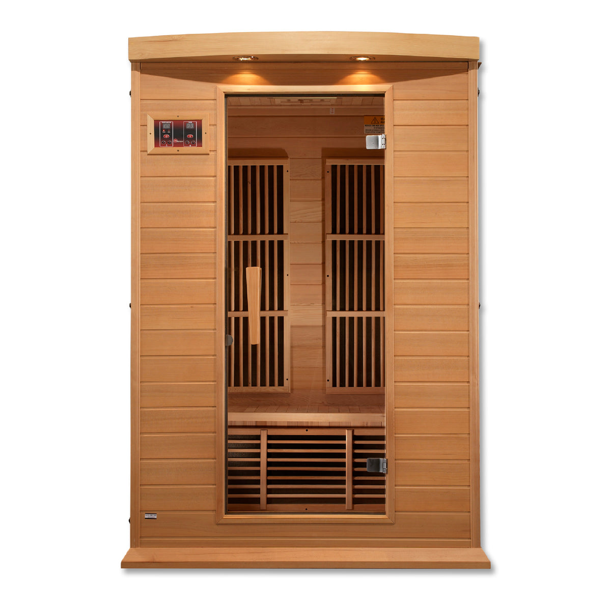 Maxxus 2-Person Low EMF FAR Infrared Sauna - Pro Plunge