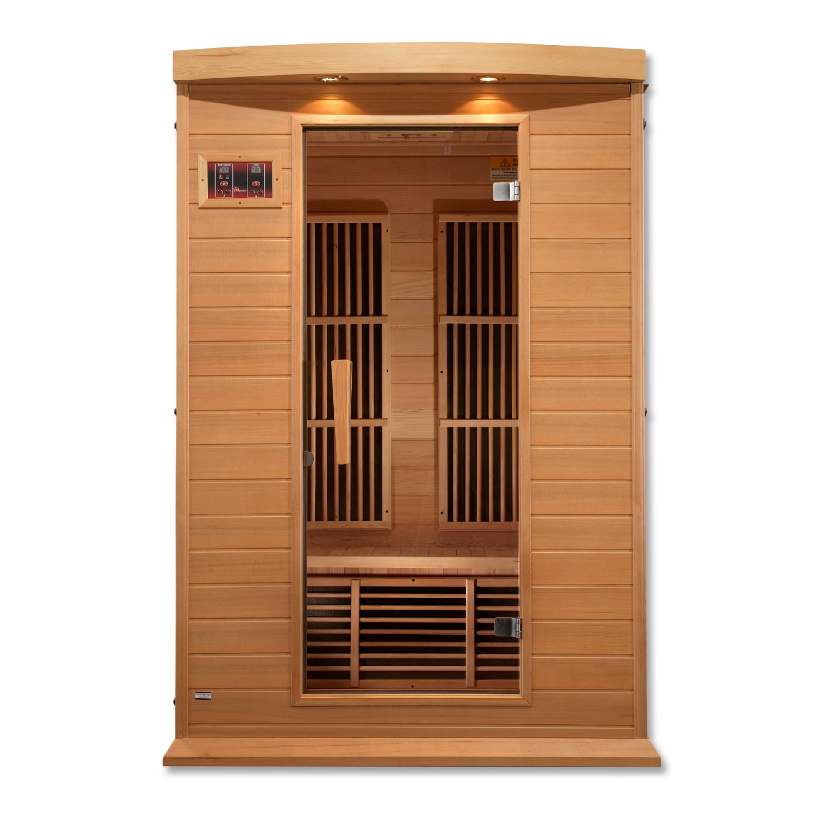 Maxxus 2-Person Low EMF FAR Infrared Sauna - Pro Plunge