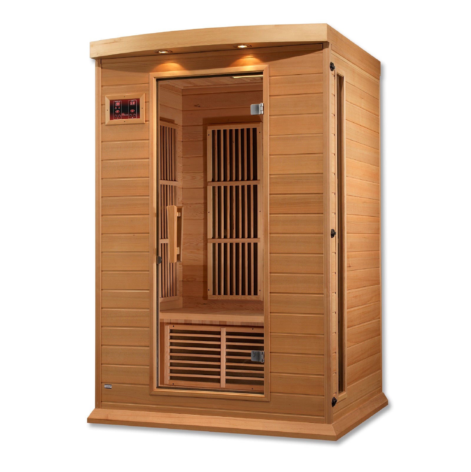 Maxxus 2-Person Low EMF FAR Infrared Sauna - Pro Plunge