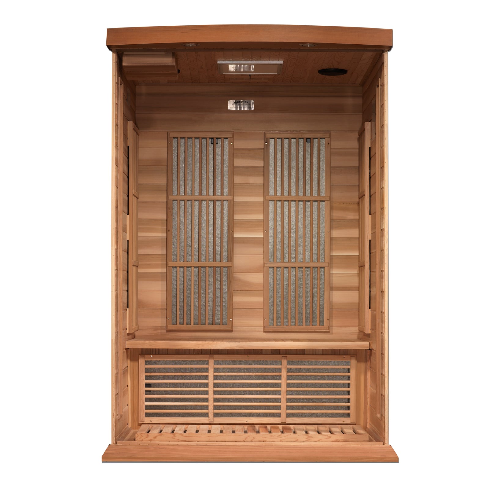Maxxus 2-Person Low EMF (Under 8MG) FAR Infrared Sauna - Pro Plunge
