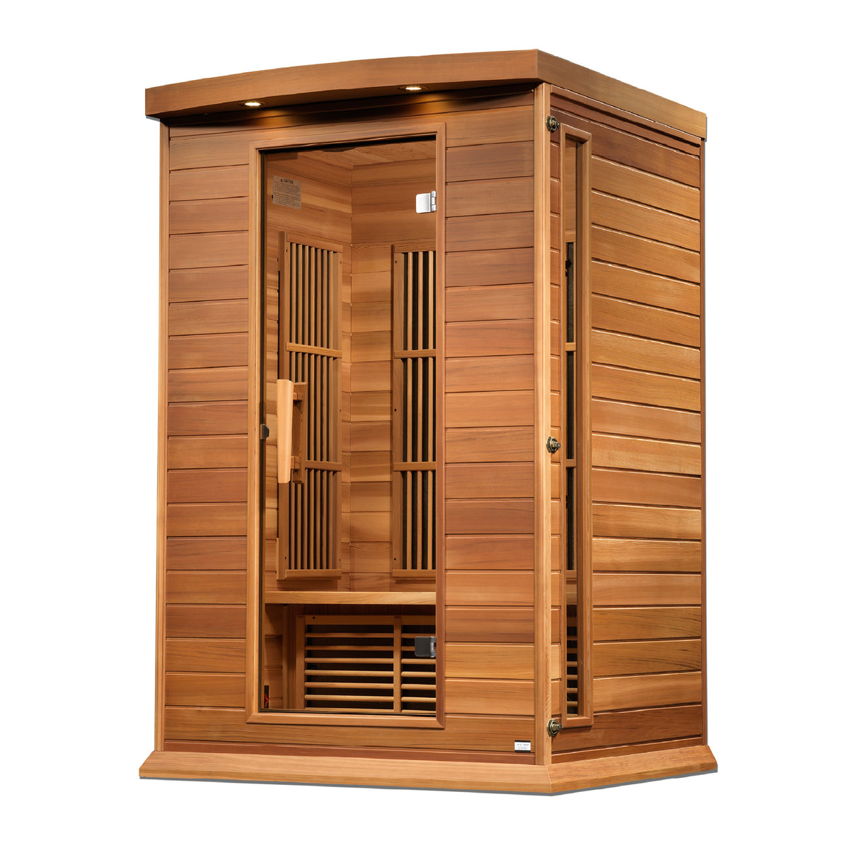 Maxxus 2-Person Near Zero EMF FAR Infrared Sauna - Pro Plunge
