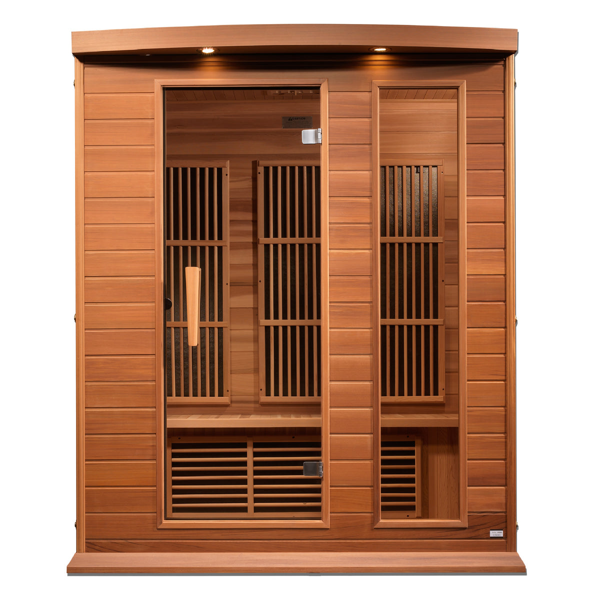 Maxxus 3-Person Low EMF FAR Infrared Sauna - Pro Plunge