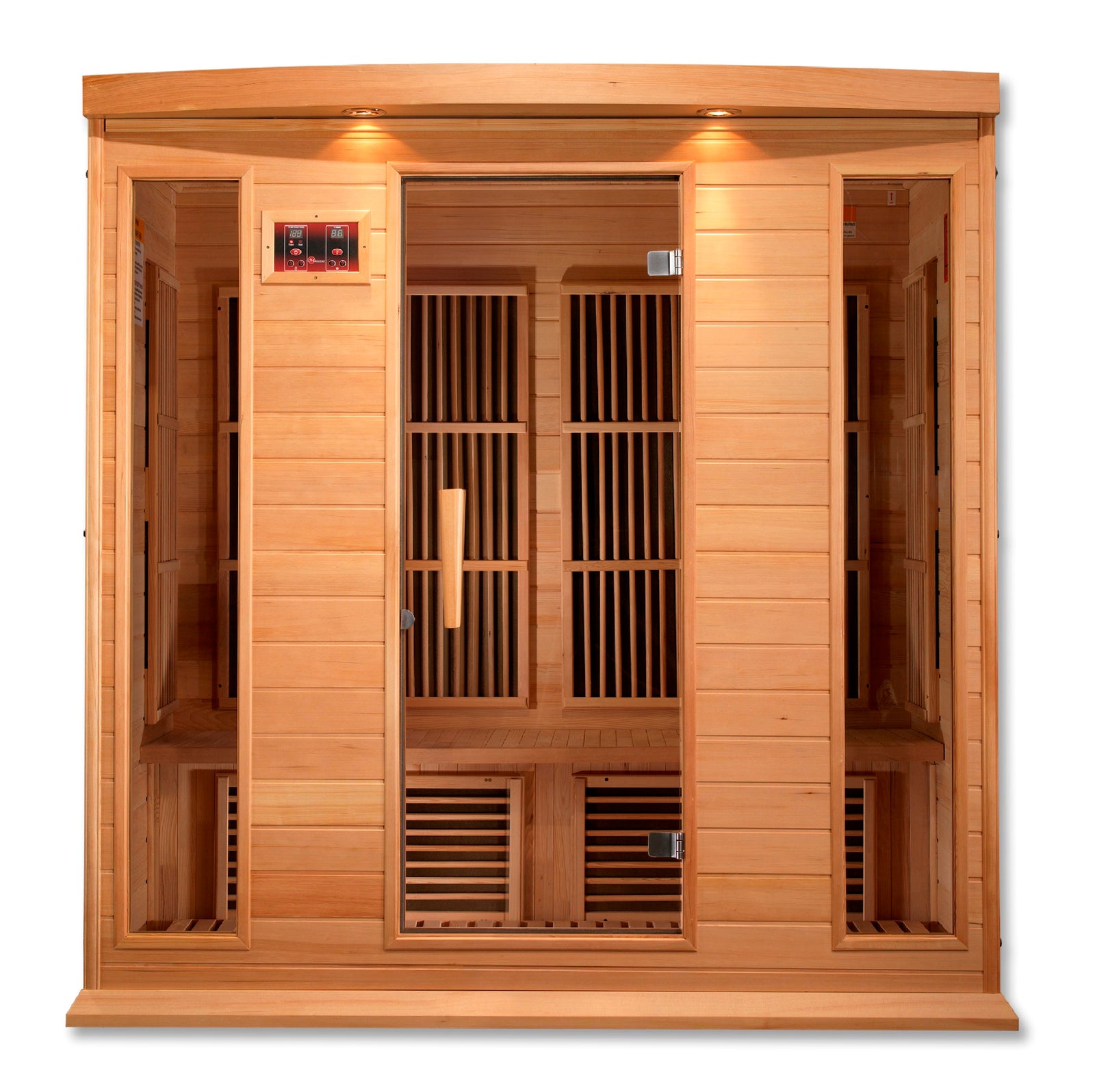 Maxxus 4-Person Low EMF FAR Infrared Sauna - Pro Plunge