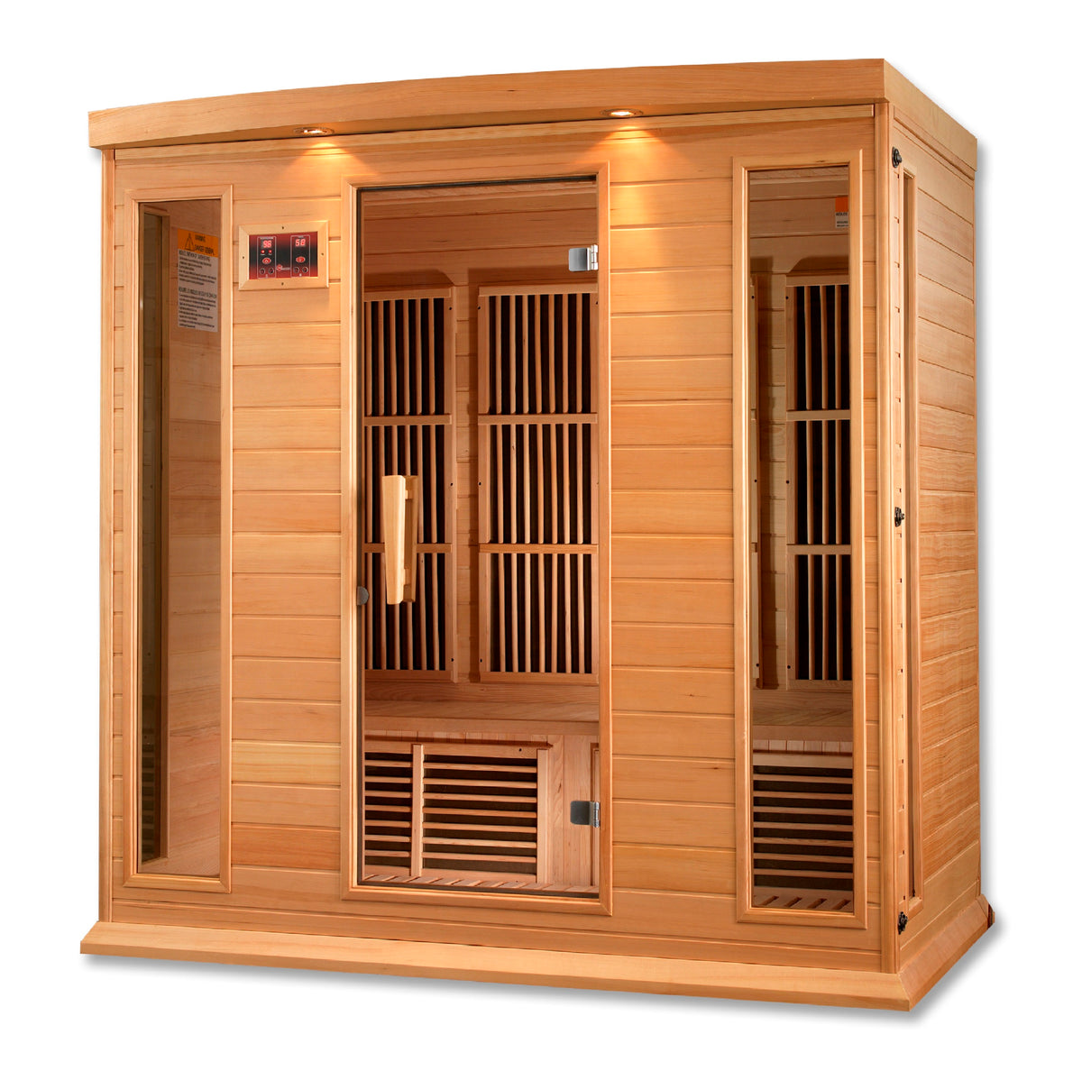 Maxxus 4-Person Low EMF FAR Infrared Sauna - Pro Plunge