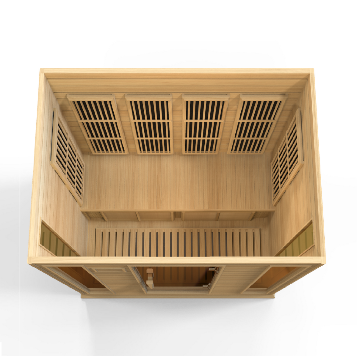 Maxxus 4-Person Low EMF FAR Infrared Sauna - Pro Plunge