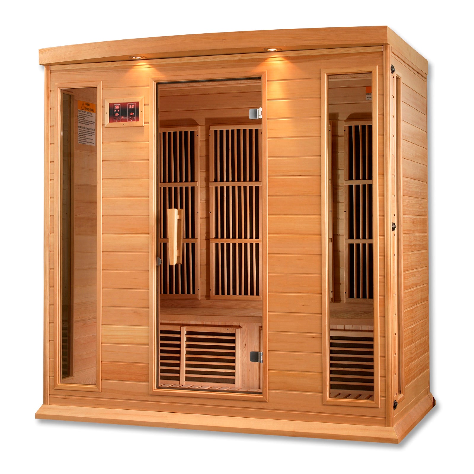 Maxxus 4-Person Low EMF FAR Infrared Sauna - Pro Plunge