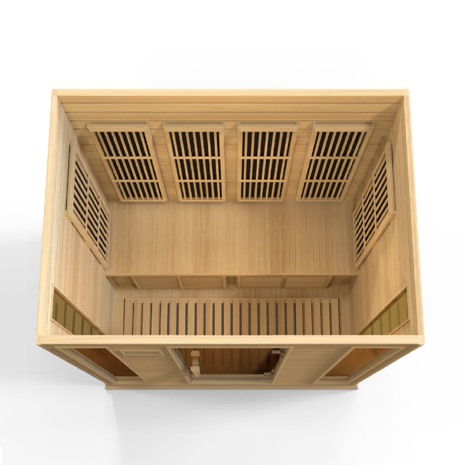 Maxxus 4-Person Low EMF FAR Infrared Sauna - Pro Plunge