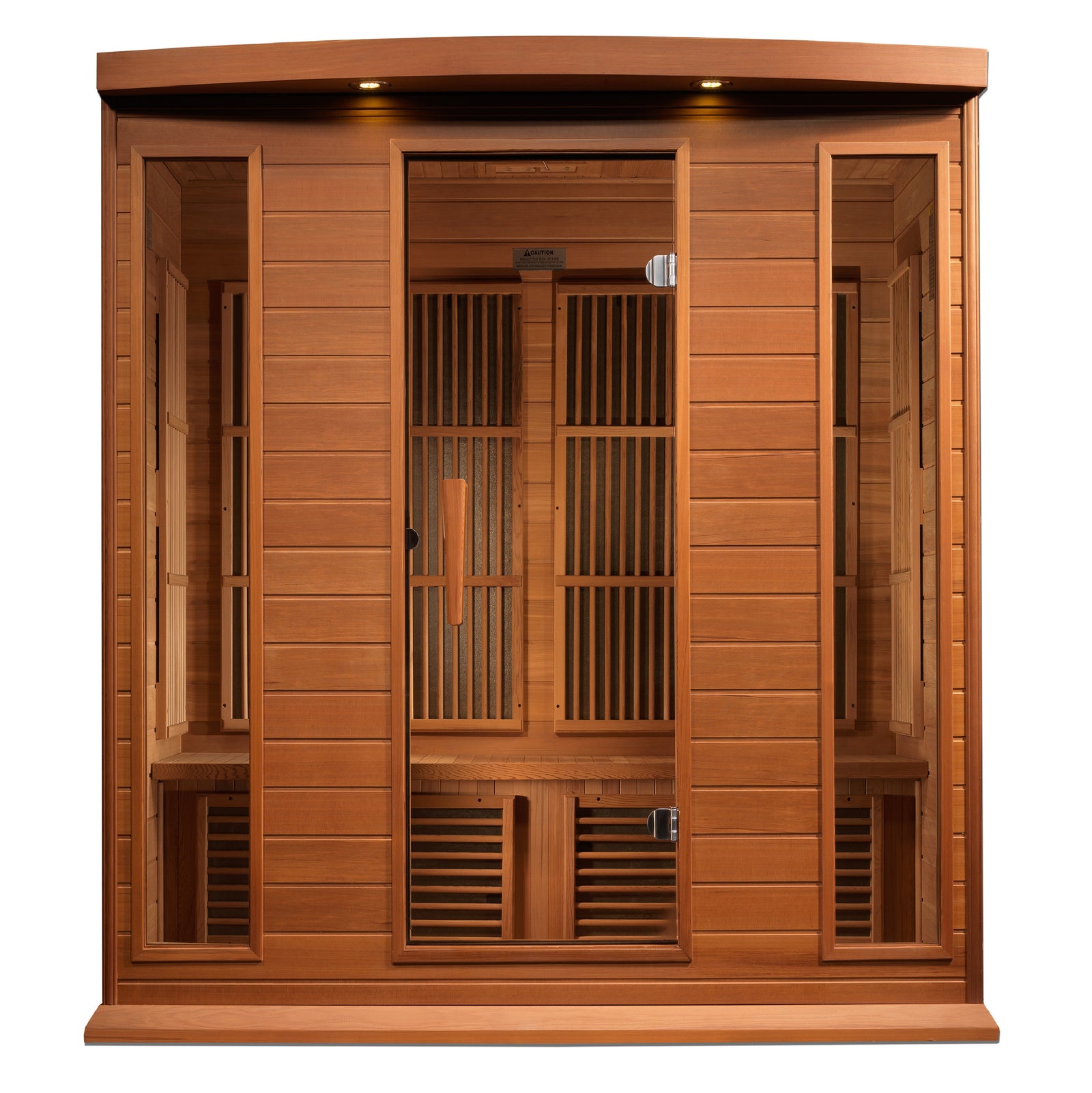 Maxxus 4-Person Near Zero EMF FAR Infrared Sauna - Pro Plunge