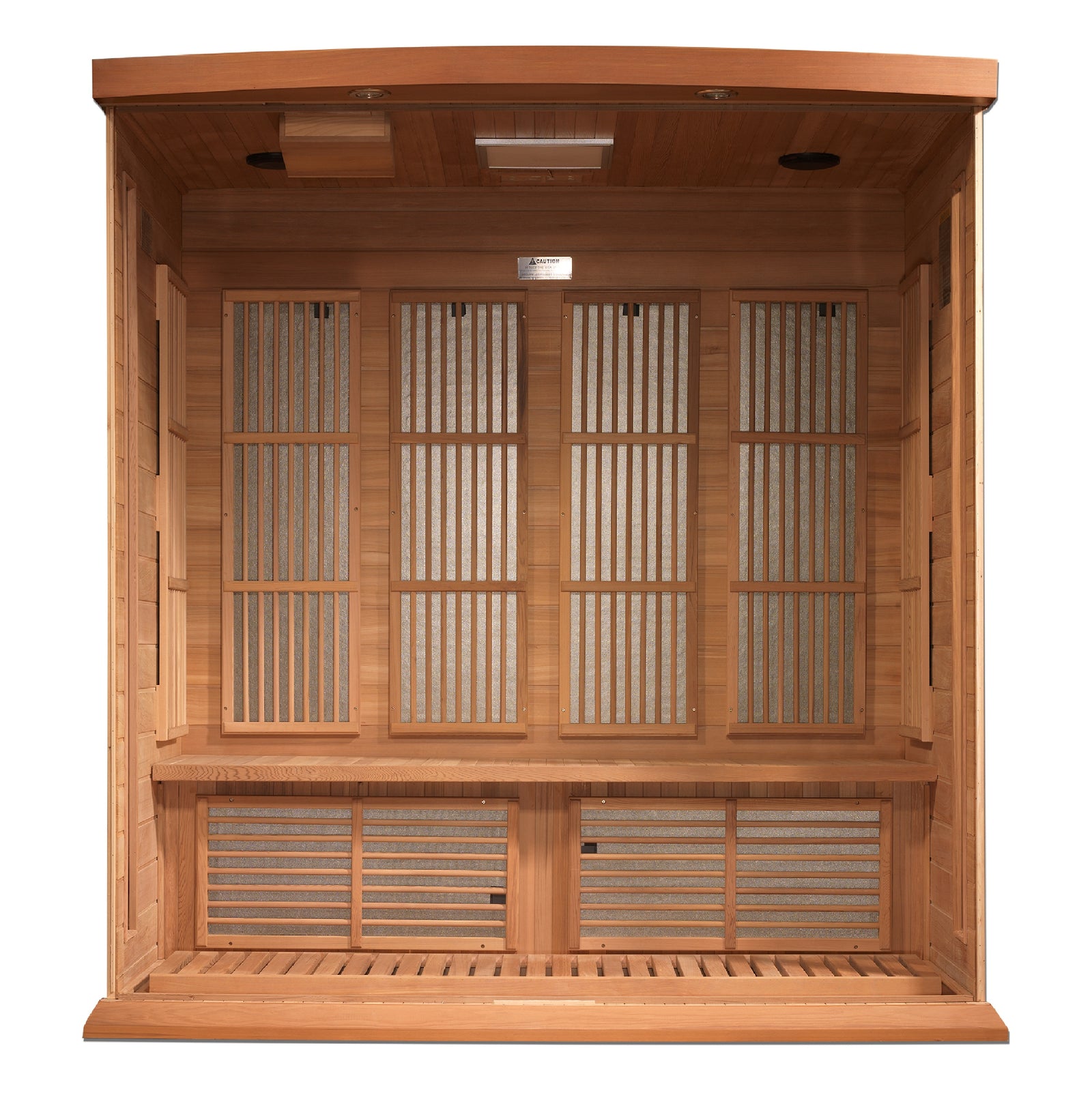Maxxus 4-Person Near Zero EMF FAR Infrared Sauna - Pro Plunge