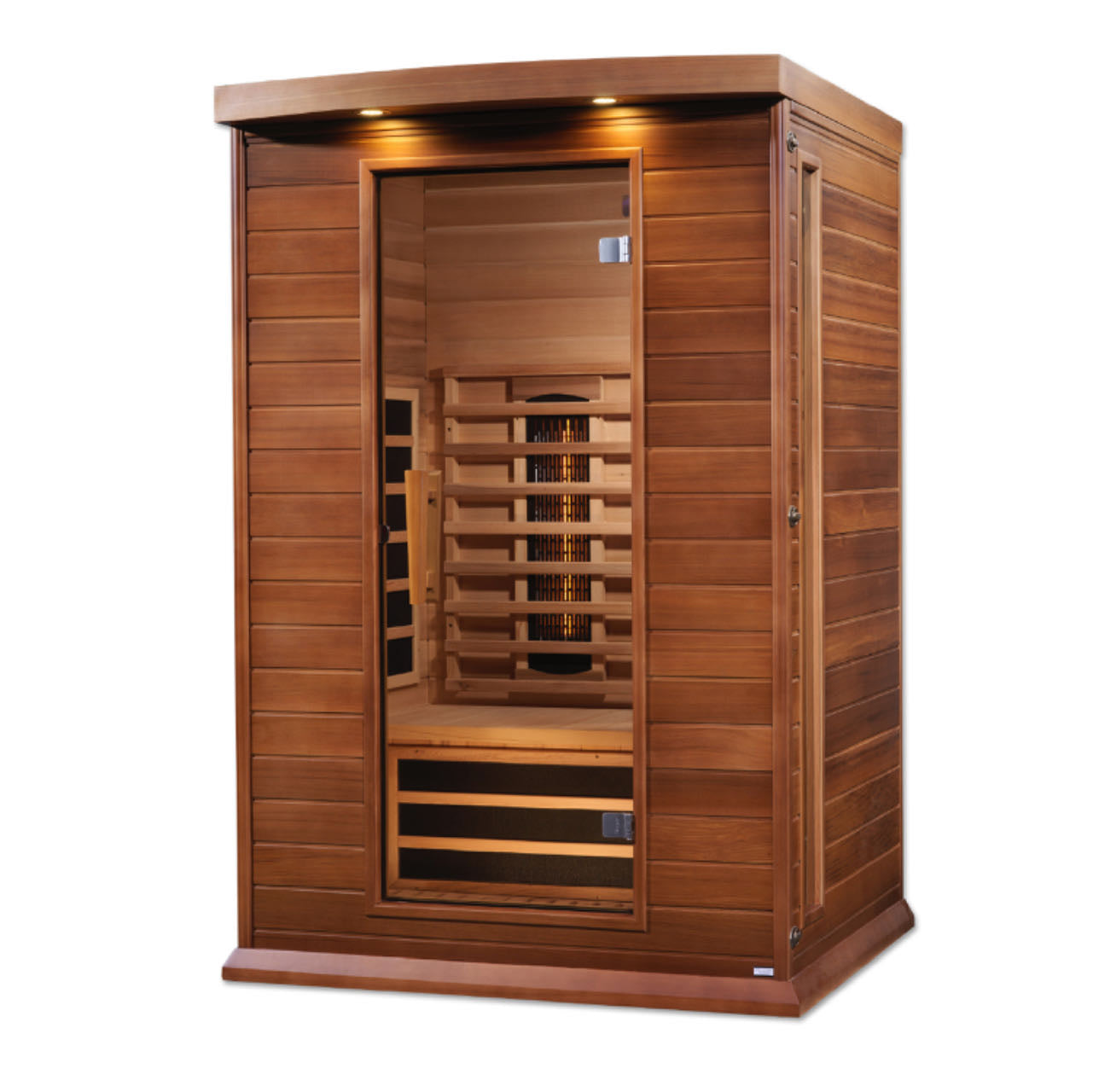 Maxxus 2-Person Full Spectrum Near Zero EMF FAR Infrared Sauna - Pro Plunge