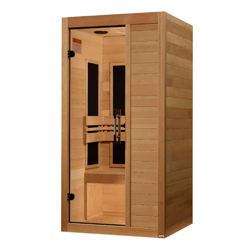 Maxxus S-Line Yoga 1-Person Low EMF FAR Infrared Sauna