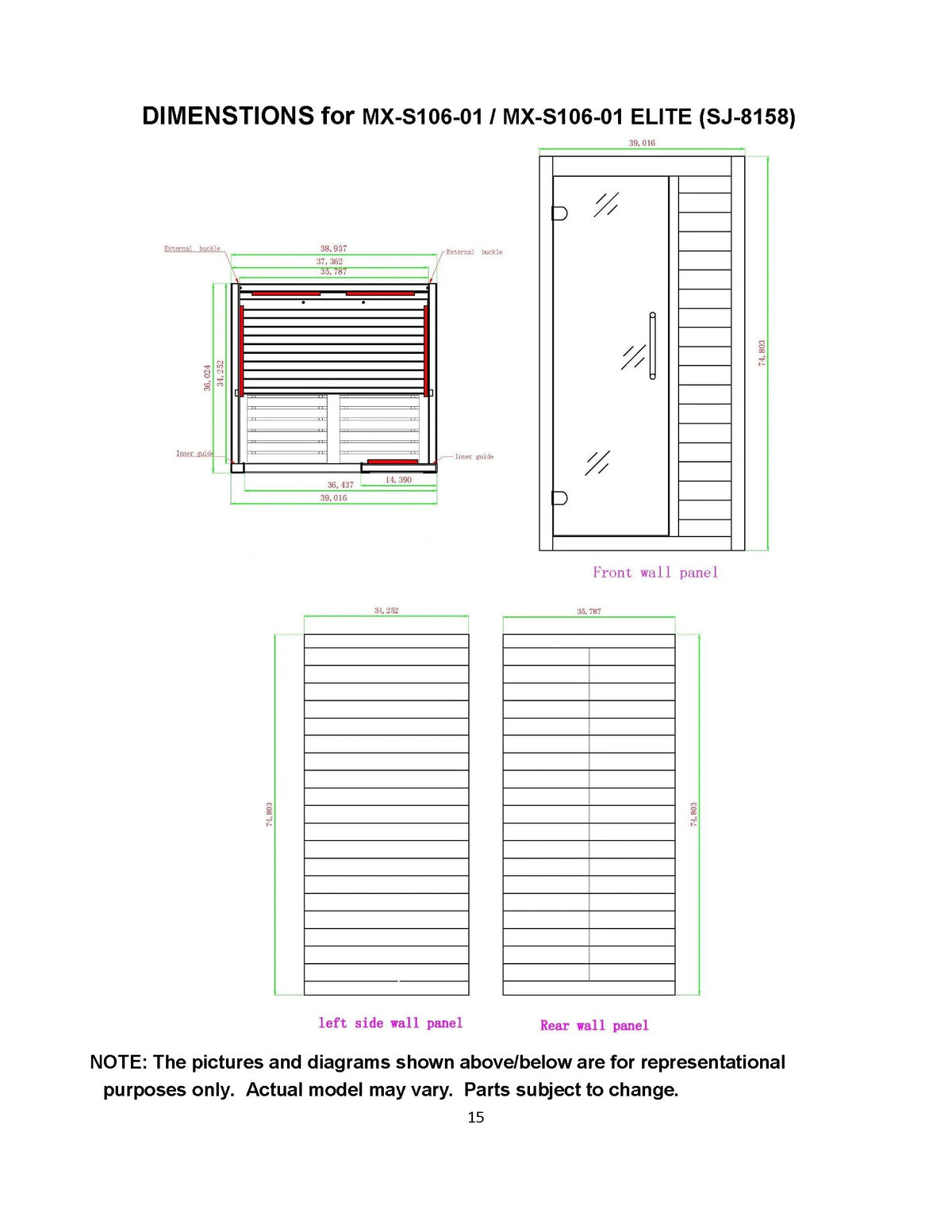 Maxxus S-Line Yoga 1-Person Low EMF FAR Infrared Sauna