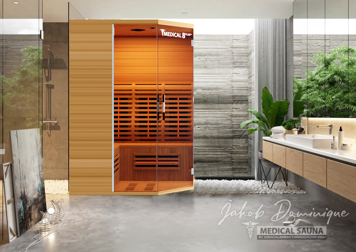 Medical 8 Plus V2 Ultra Full-Spectrum Sauna - Pro Plunge