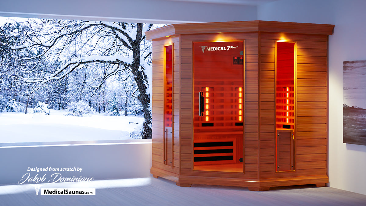 Medical 7 Plus Infrared Sauna - Pro Plunge