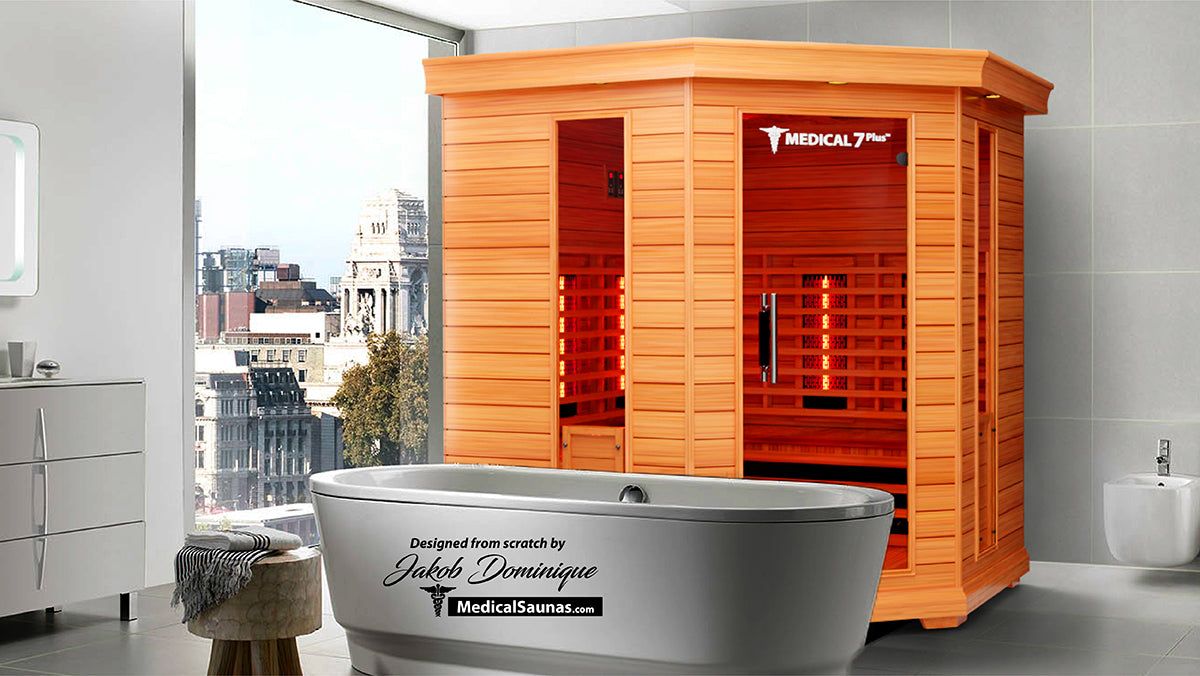 Medical 7 Plus Infrared Sauna - Pro Plunge