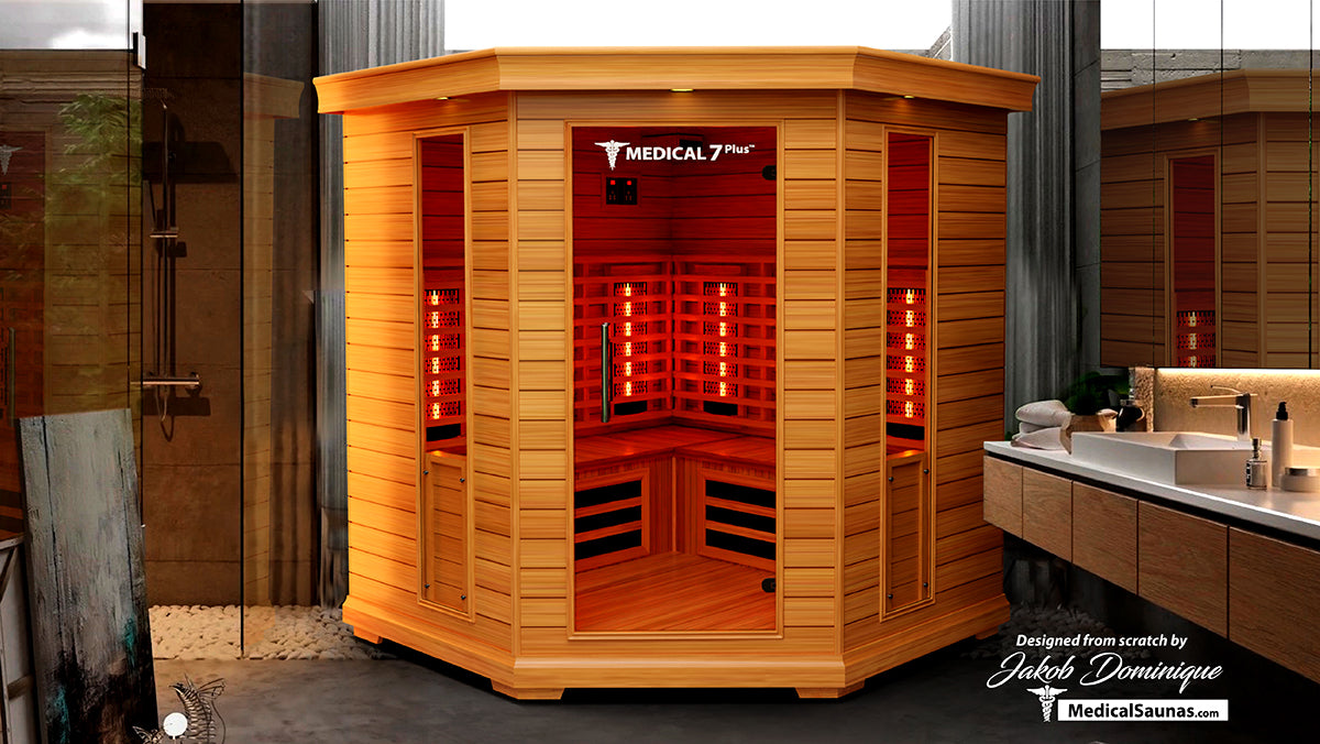 Medical 7 Plus Infrared Sauna - Pro Plunge
