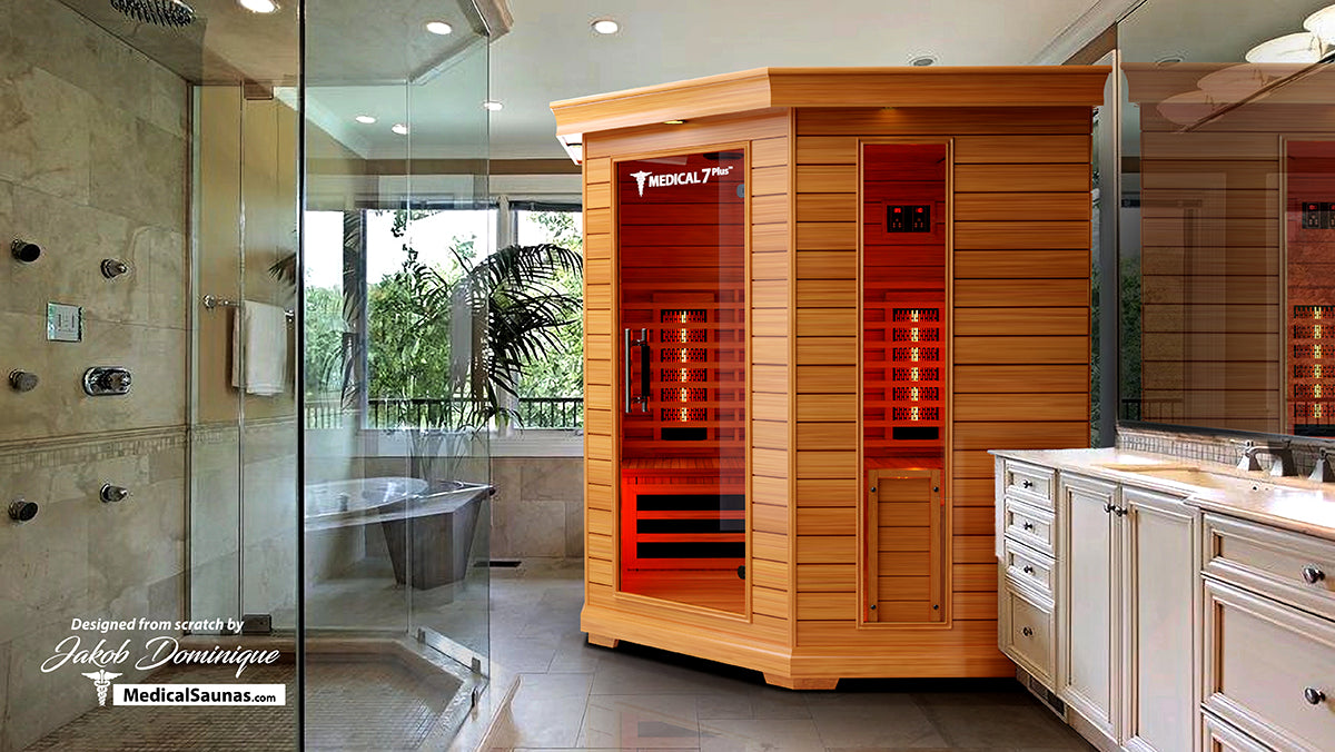 Medical 7 Plus Infrared Sauna - Pro Plunge
