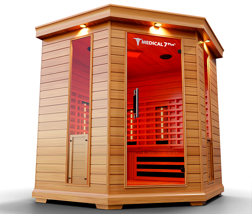 Medical 7 Plus Infrared Sauna - Pro Plunge