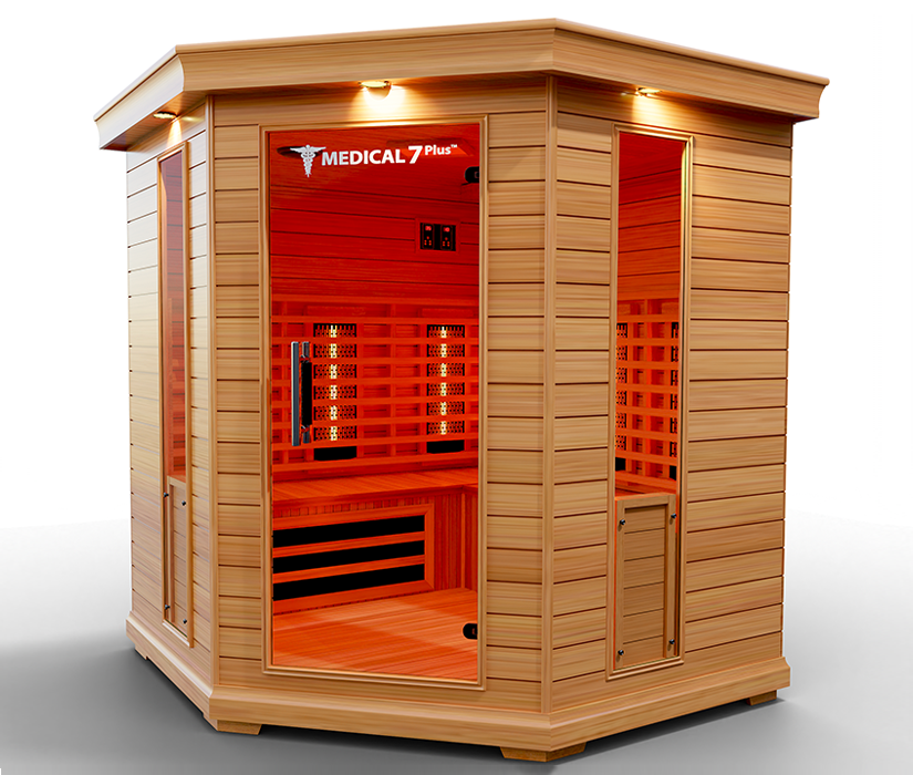 Medical 7 Plus Infrared Sauna - Pro Plunge
