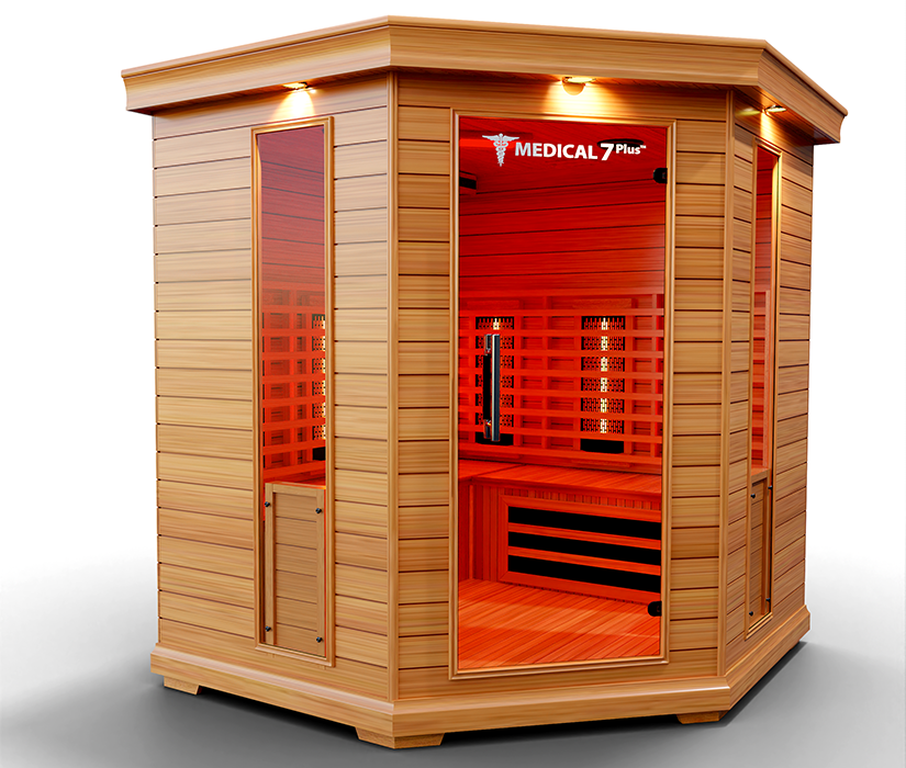 Medical 7 Plus Infrared Sauna - Pro Plunge