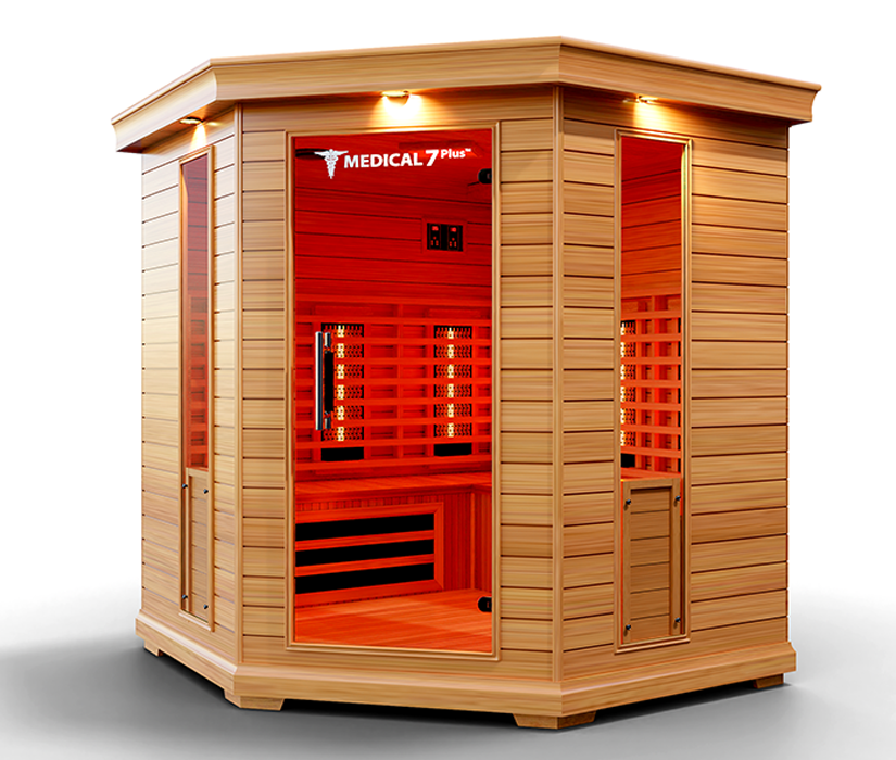 Medical 7 Plus Infrared Sauna - Pro Plunge