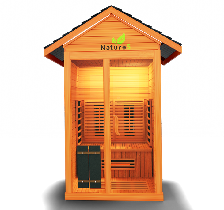 Medical Nature 5 Outdoor Infrared Sauna - Pro Plunge