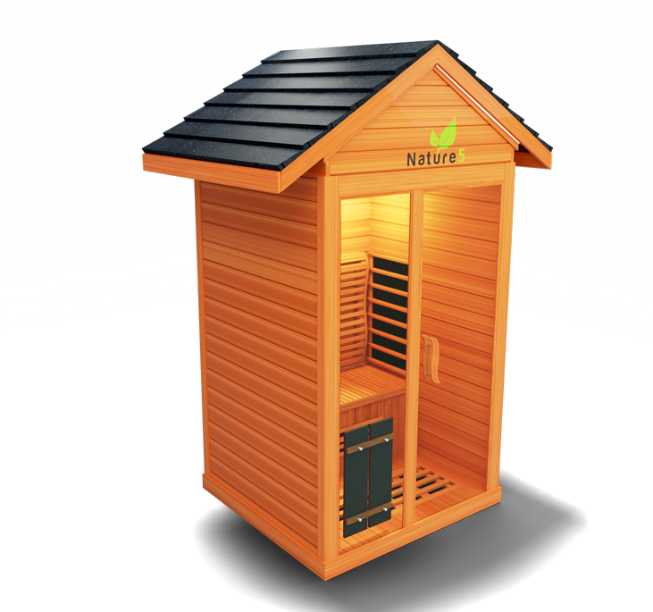 Medical Nature 5 Outdoor Infrared Sauna - Pro Plunge
