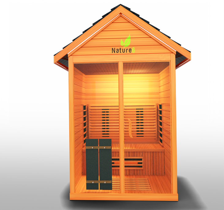 Medical Nature 6 Outdoor Infrared Sauna - Pro Plunge
