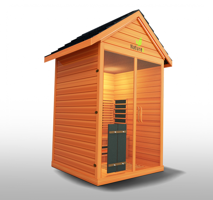 Medical Nature 6 Outdoor Infrared Sauna - Pro Plunge