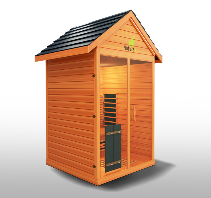 Medical Nature 6 Outdoor Infrared Sauna - Pro Plunge