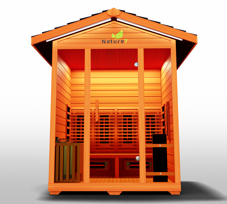 Medical Nature 7 Outdoor Infrared Sauna - Pro Plunge