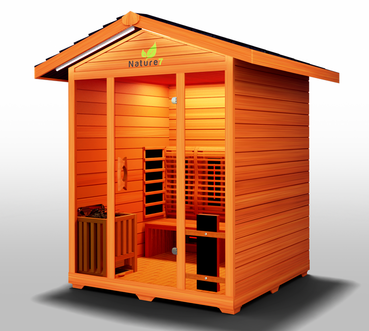 Medical Nature 7 Outdoor Infrared Sauna - Pro Plunge