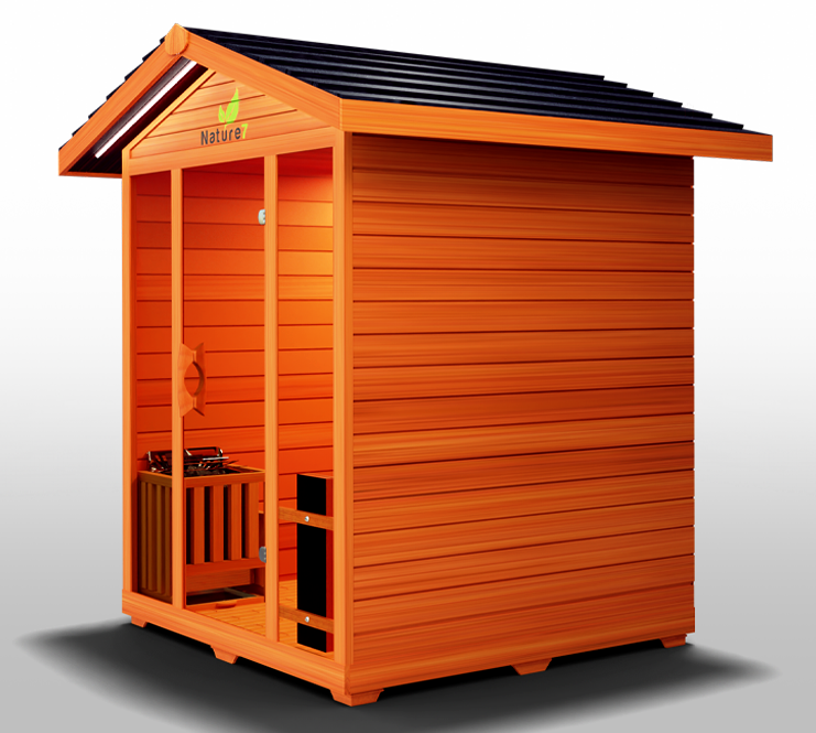 Medical Nature 7 Outdoor Infrared Sauna - Pro Plunge