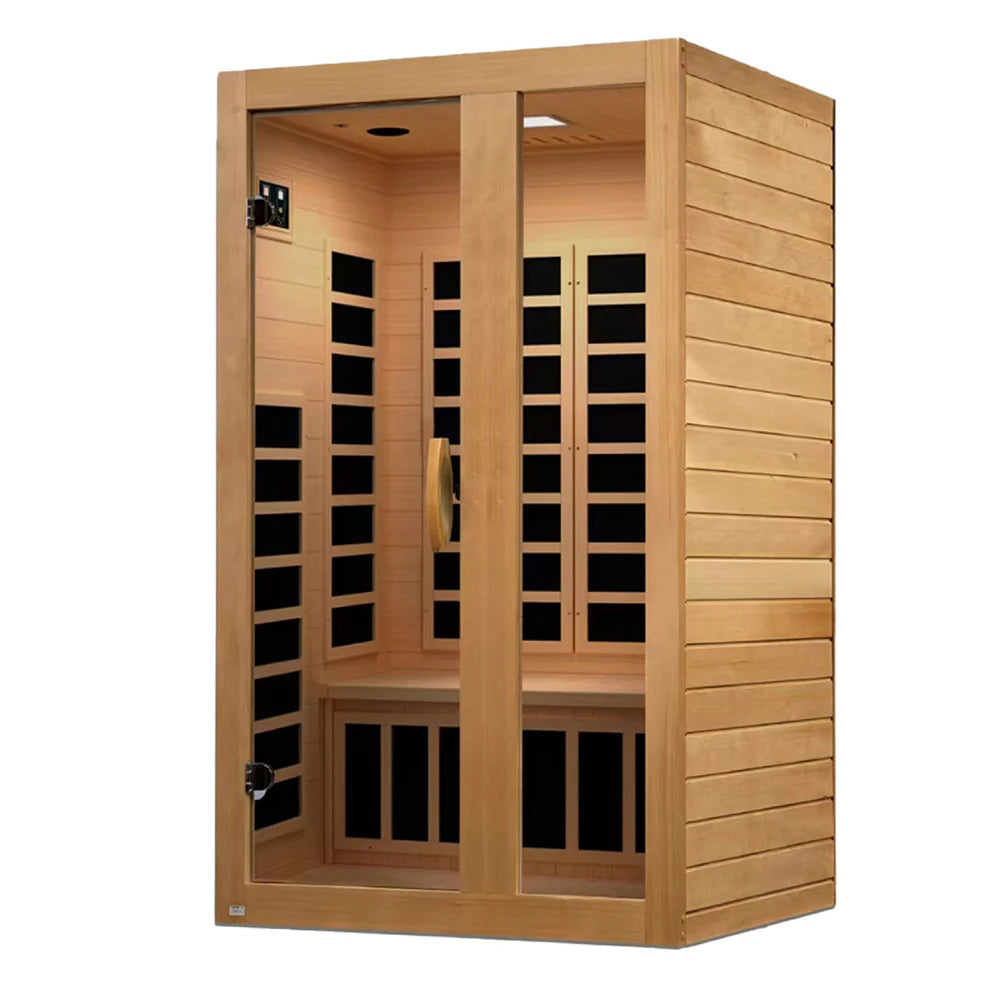 Dynamic Serena 2-person Low EMF (Between 5-10MG) FAR Infrared Sauna - Pro Plunge