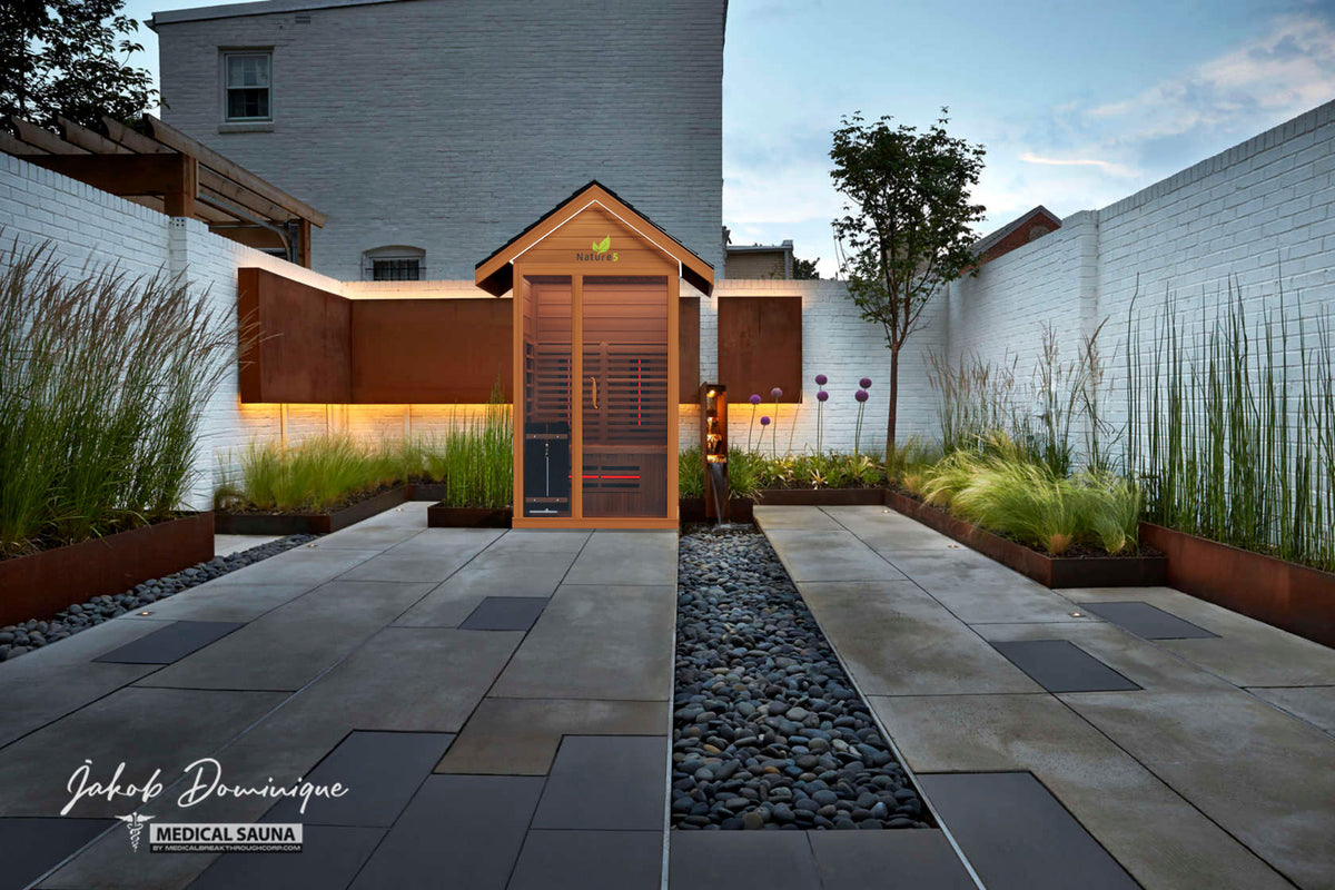 Medical Nature 5 Outdoor Infrared Sauna - Pro Plunge