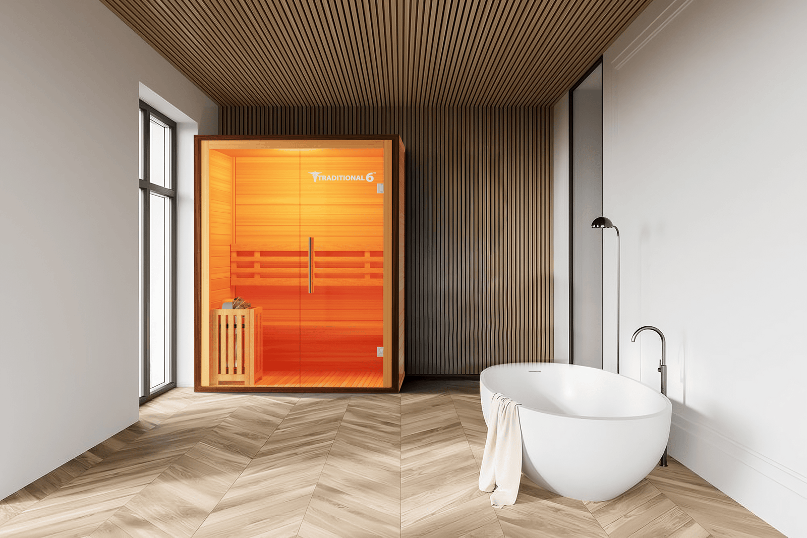 Medical 6 Traditional Sauna - Pro Plunge