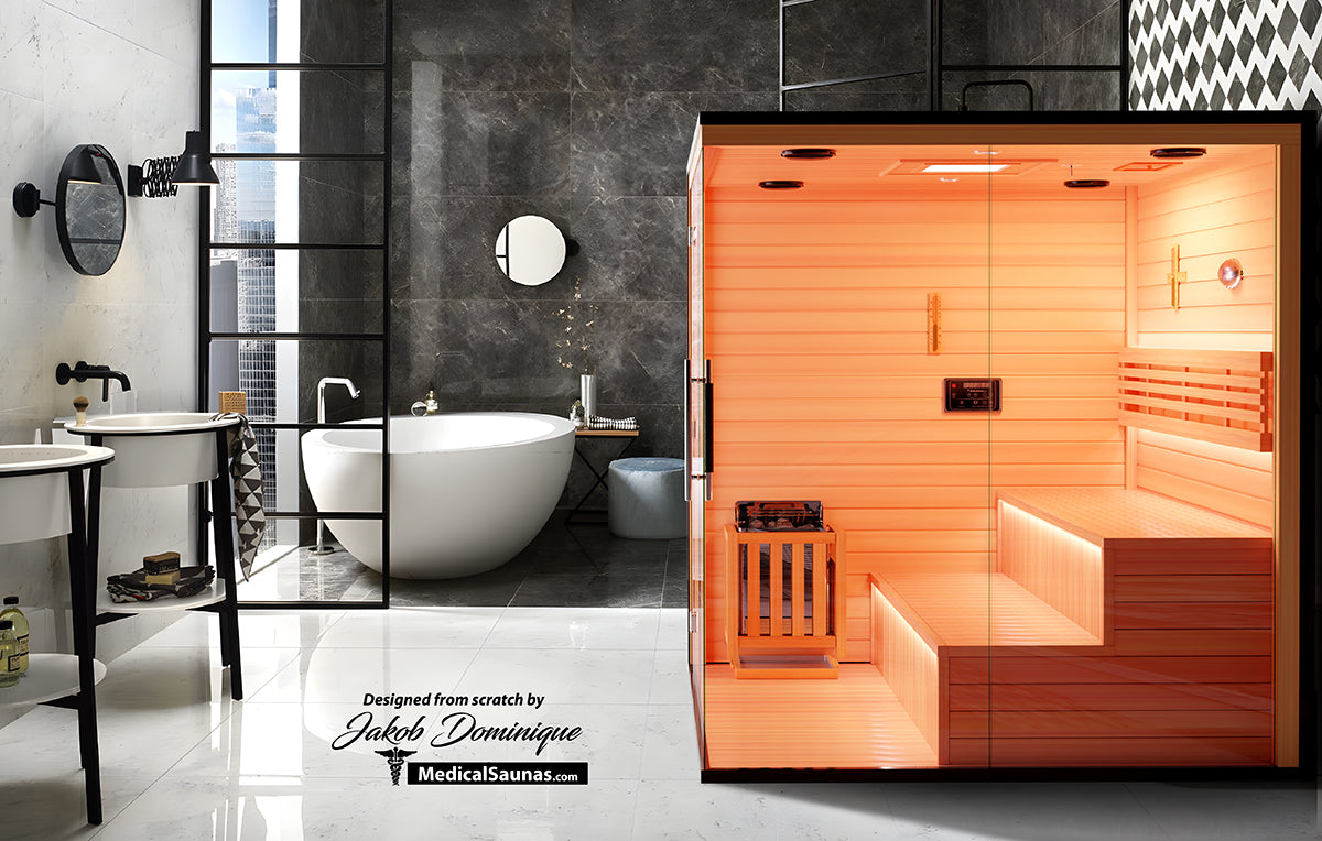 Medical 9 Plus Traditional Sauna - Pro Plunge
