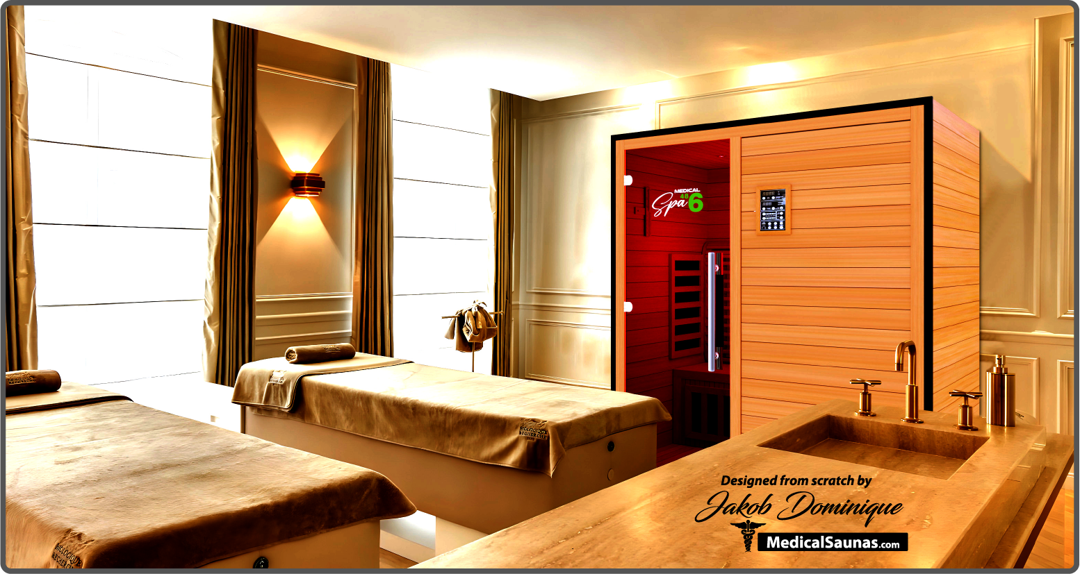 Medical Commercial 486 Infrared Sauna - Pro Plunge