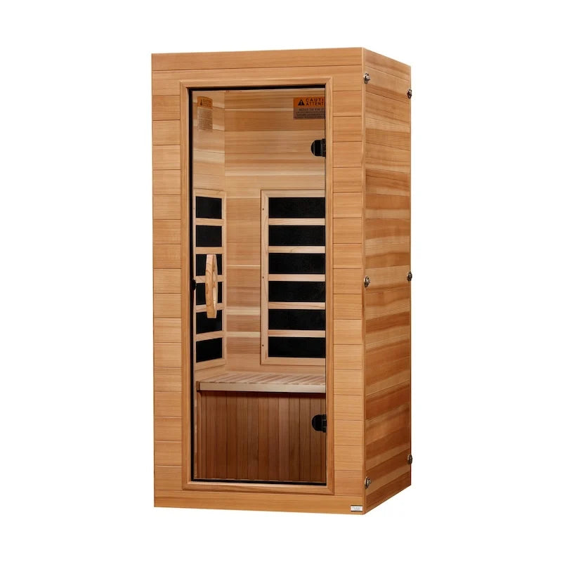 Dynamic Vero 1 Person (Compact) Ultra Low EMF FAR Infrared Sauna