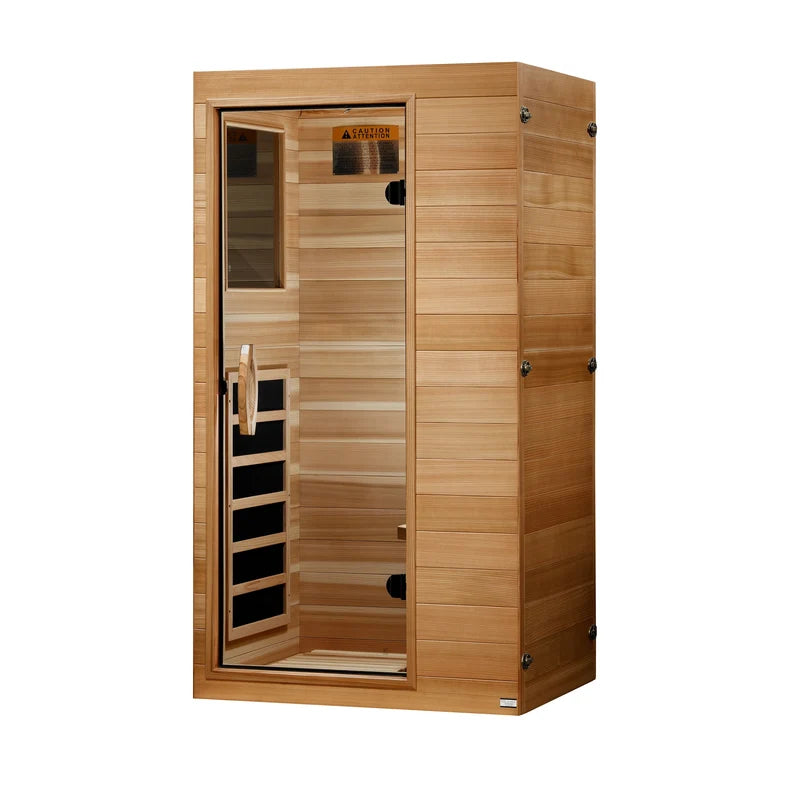 Dynamic Sicily 1 Person (Compact) Ultra Low EMF FAR Infrared Sauna
