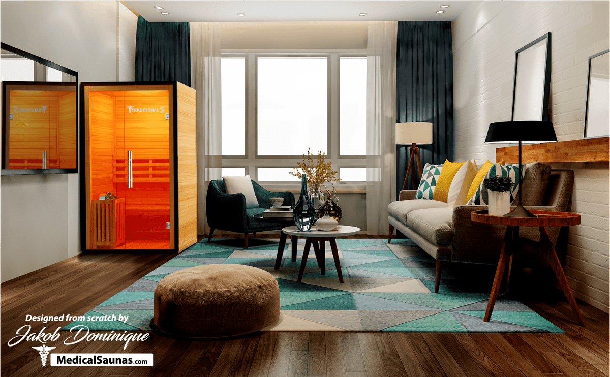 Medical 5 Traditional Sauna - Pro Plunge