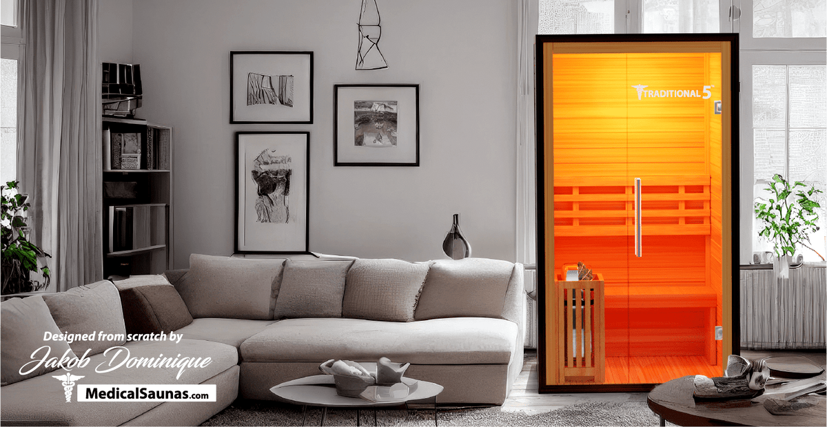 Medical 6 Traditional Sauna - Pro Plunge