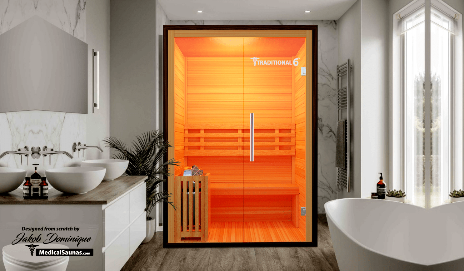 Medical 6 Traditional Sauna - Pro Plunge