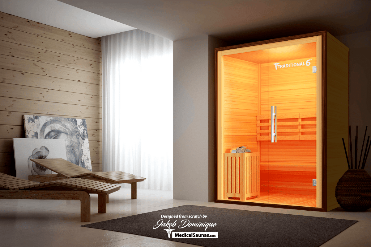 Medical 6 Traditional Sauna - Pro Plunge