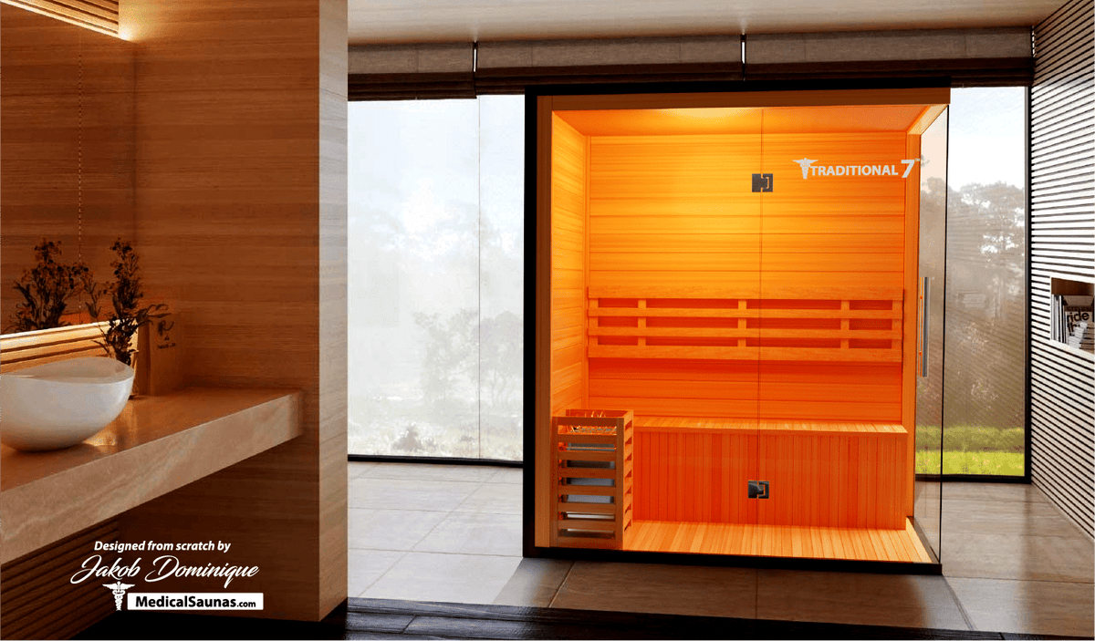 Medical 7 Traditional Sauna - Pro Plunge